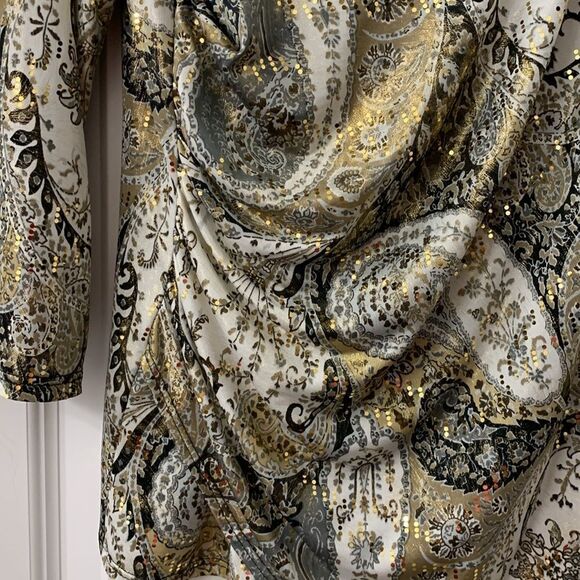 Collection by Dressbarn size 1X woman asymmetrical pullover blouse - Picture 2 of 10